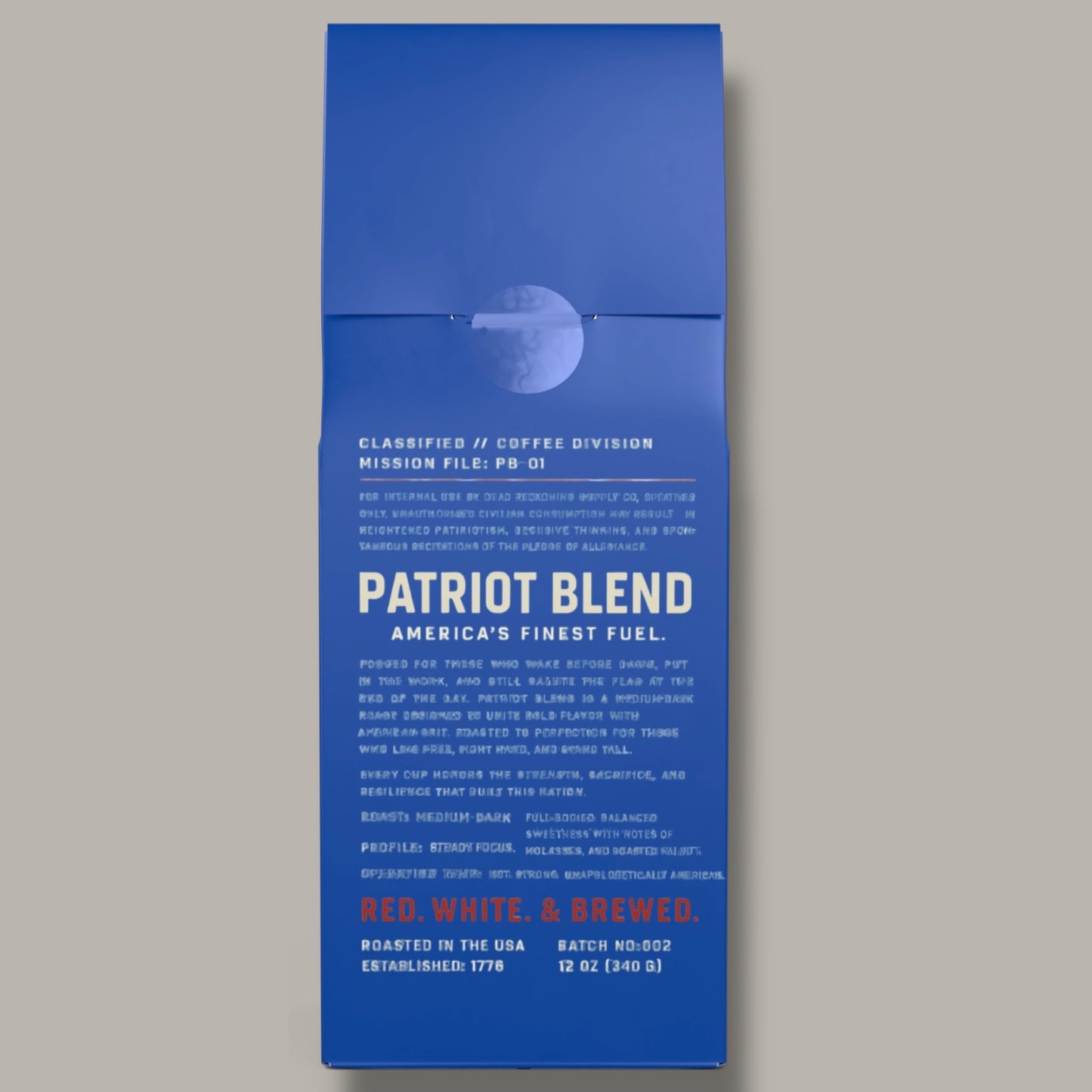 Patriot Blend — Dead Reckoning Supply Co. Coffee Division