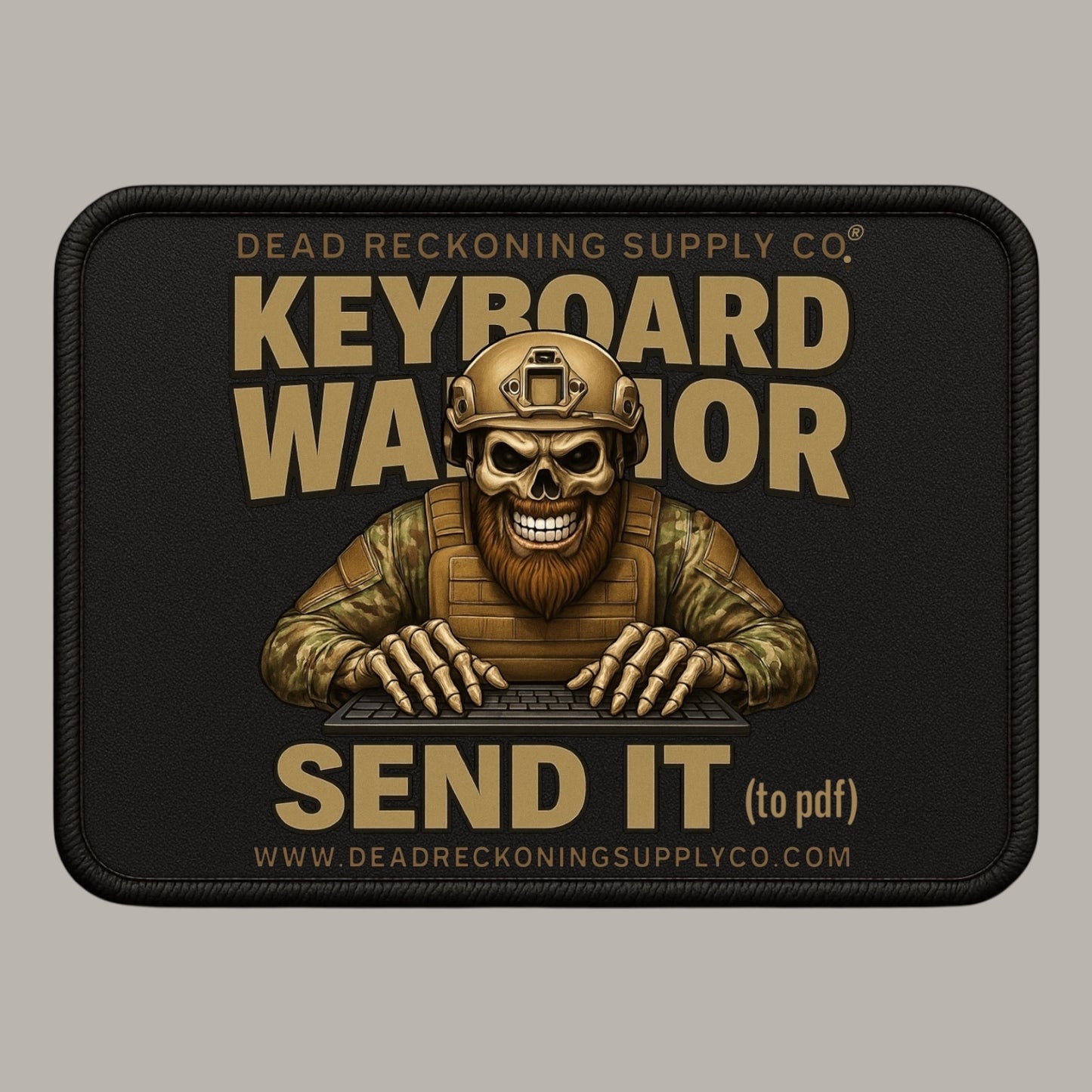 Keyboard Warrior Mousepad